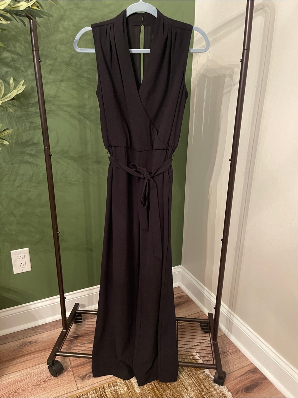 Banana Republic Black Jumpsuit with Tie Waist